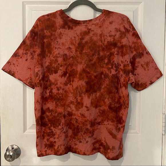 Tie-Dyed RVCA Oversized T-Shirt - Picture 6 of 14